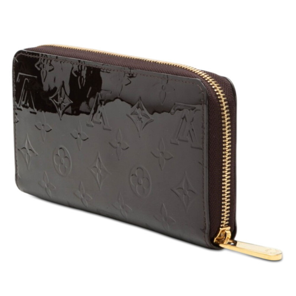 Louis Vuitton Monogram Vernis Zippy Wallet Round Zipper Long M90416 Amarante ... - Picture 2 of 8